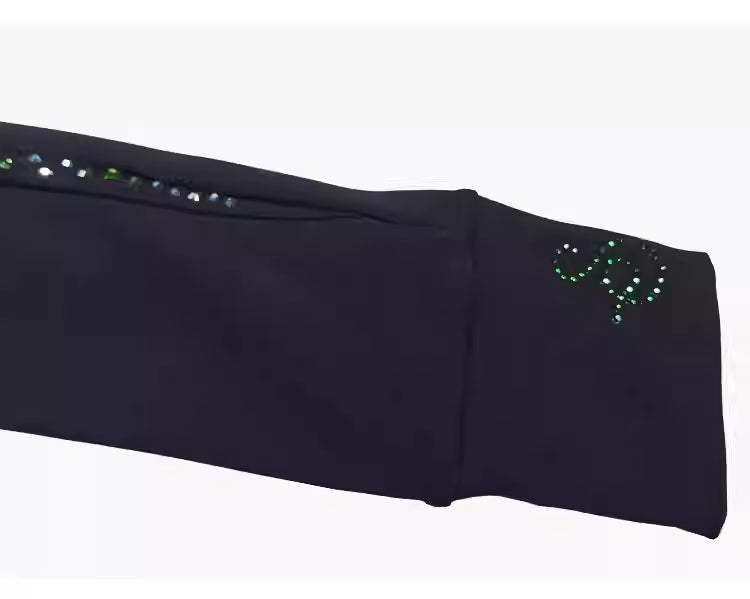 SAGESTER Eco-friendly jacket with crystals Mod. 216