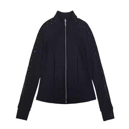 SAGESTER Eco-friendly jacket with crystals Mod. 216