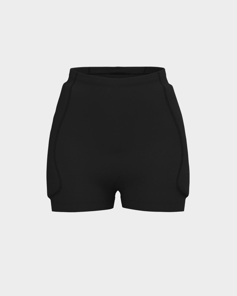 Shock-absorbing shorts with certified anti-shock padding #412