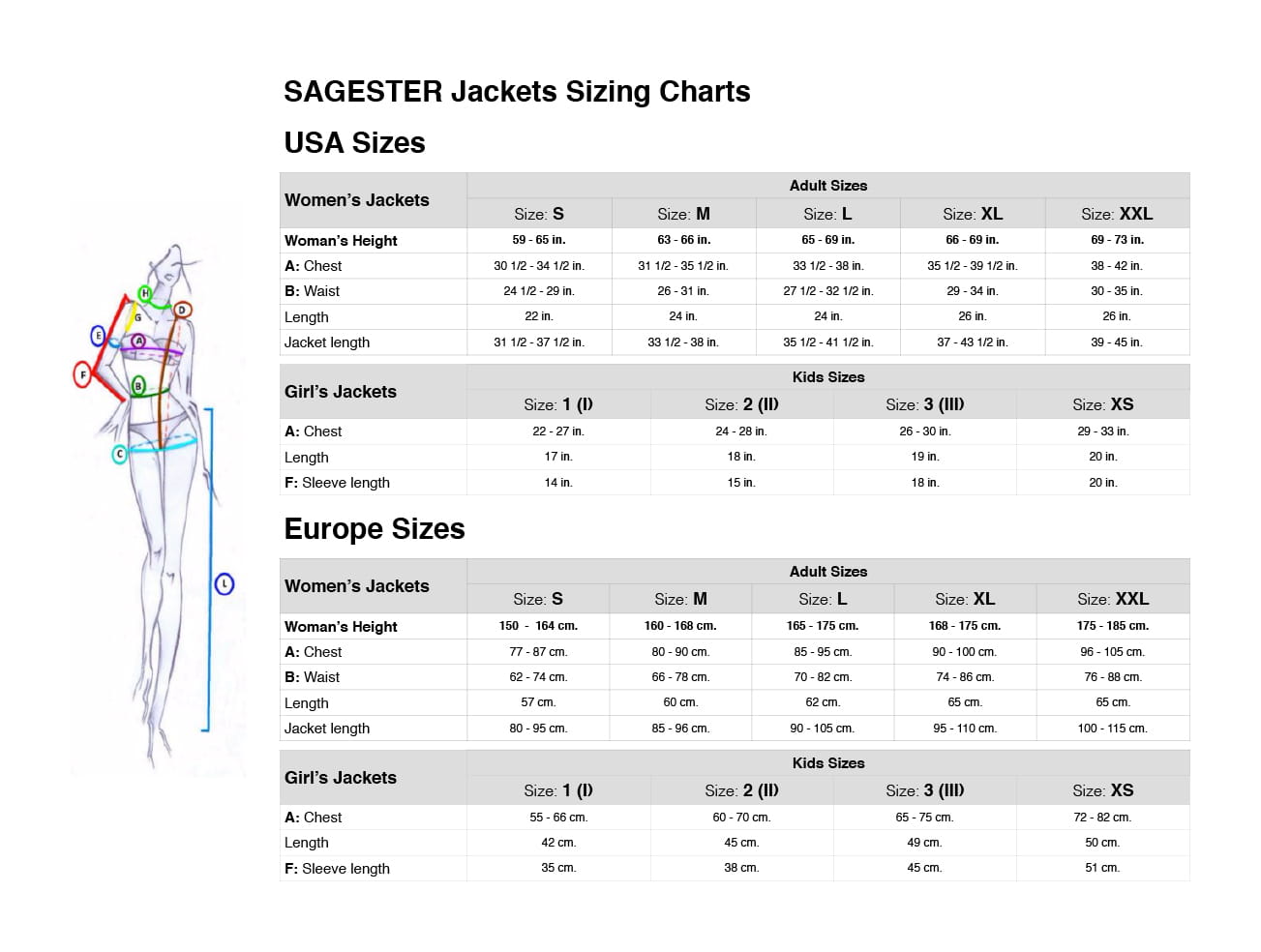 SAGESTER Figure skating Thermal Jacket J Mod. 275