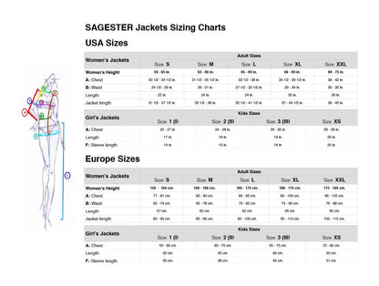 SAGESTER Figure skating Thermal Jacket J Mod. 275