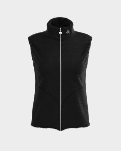 SAGESTER Vest in furry fabric Mod. 709